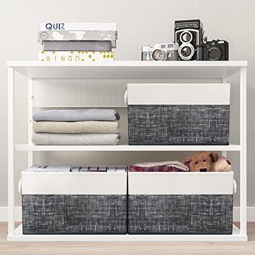 Fab totes Storage Bins 8-Pack, Foldable Storage Baskets - Image 5
