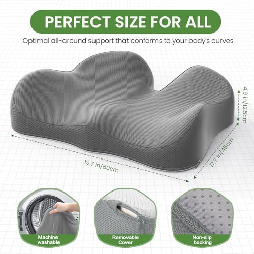A-Pce Ergonomic Seat Cushion, Non-Slip Seat Cushion - Image 5