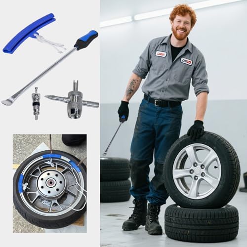 Y.A. LOTUS Tire Spoons 14.5IN, Steel Tire Changing Kit - Image 5