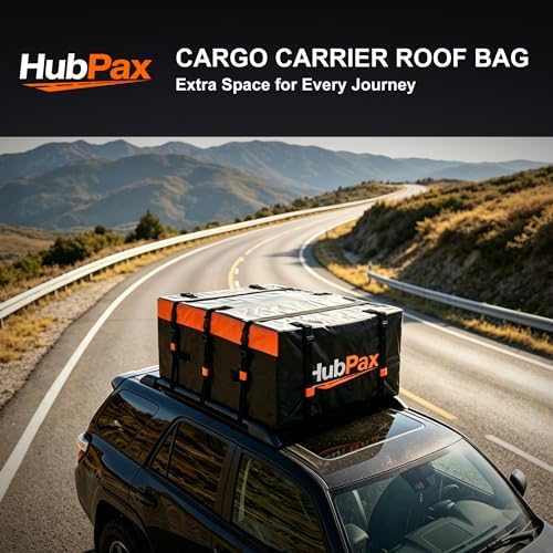 16 Cu Ft. Car Rooftop Cargo Carrier Bag Car Roof Top Bag Cargo Carrier - Image 7