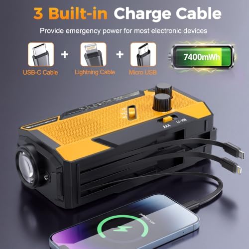 RunningSnail Hand Crank Emergency Radio - Image 2