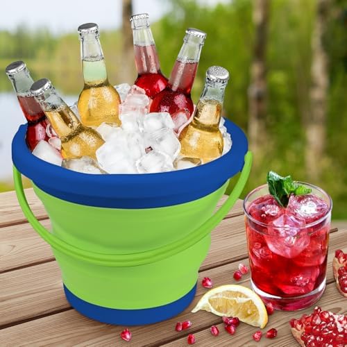 5L Collapsible Mop Bucket for Cleaning, Foldable Buckets - Image 6