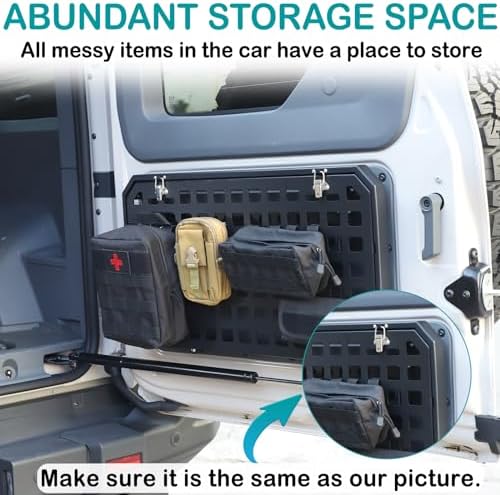 Car Rear Door Storage Tray Compatible - Image 5