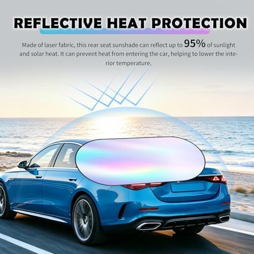 39.37×19.68" Car Rear Window Sun Shade - Image 4