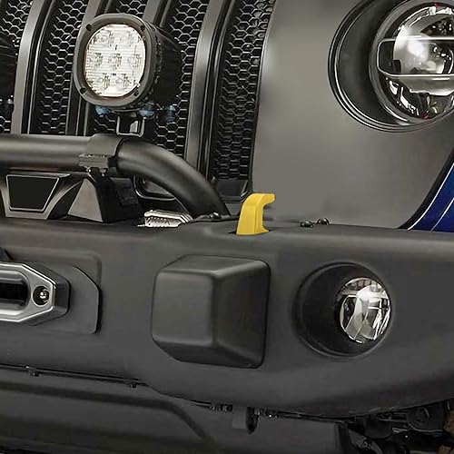 JWWY Tow Hook Protector Cover for Jeep Wrangler JK JL & Gladiator JT 4xe - Image 7