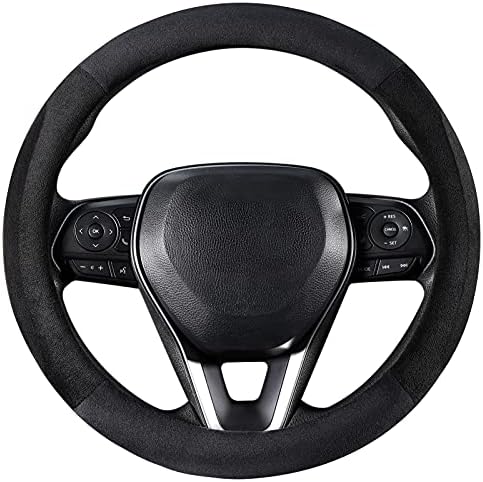 SEG Direct Car Steering Wheel Cover 14"-14.25", Plush Velvet Summer Winter - Image 6