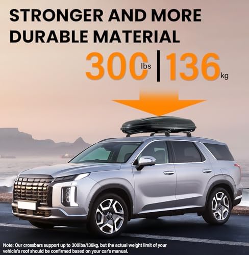 Aluminum Roof Rack Cross Bars Compatible - Image 3