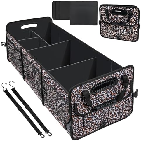 AOPHY Leopard Print Car Trunk Organizer by AOPHY