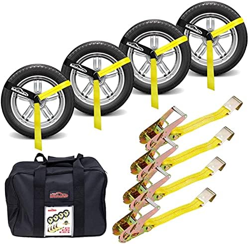 Car Hauler Tie Down Straps by Autofonder