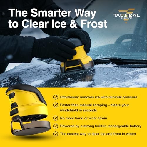 Tactical Ice Scraper Electric Ice Scrapers - Image 5
