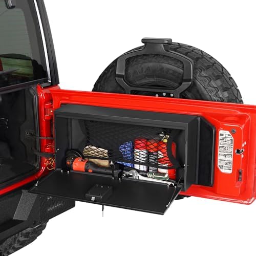 u-Box JL Tailgate Table Storage Lock Box Foldable Cargo Shelf Organizer by u-Box