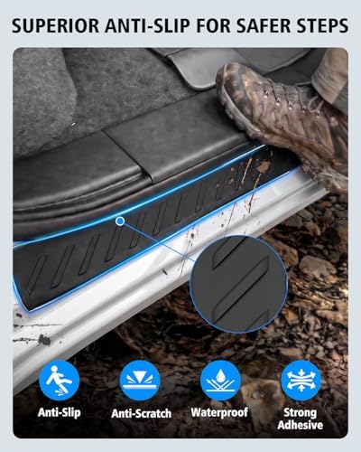 Exterior Door Sill Guards for Ford Bronco 2026 2025-2021 Accessories 4 Door - Image 4