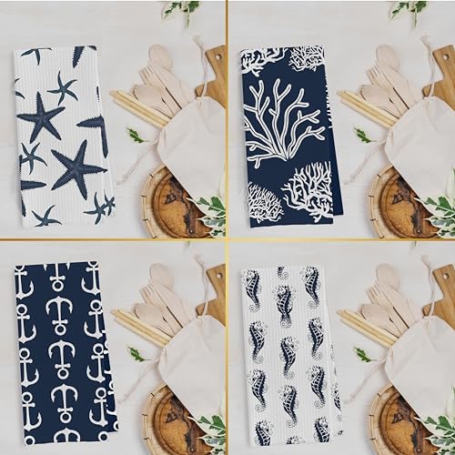 Ocean Themed Dish Towels Set - Image 2