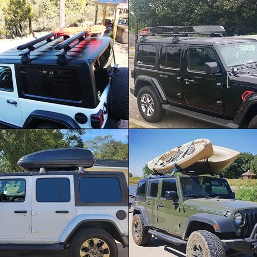 Hooke Road for Jeep Roof Rack Cross Bars Kayak Watercraf Cargo Carriers - Image 5