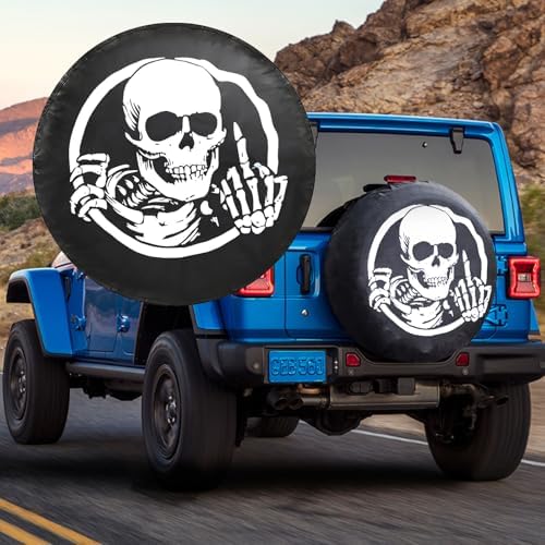 Spare Tire Cover for 16/17 Inch Wheel by Drytuns