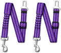 Dog Seat Belt 2Pcs, Retractable Pet Car Harness, Adjustable Dog Seat Belts by Ortarco