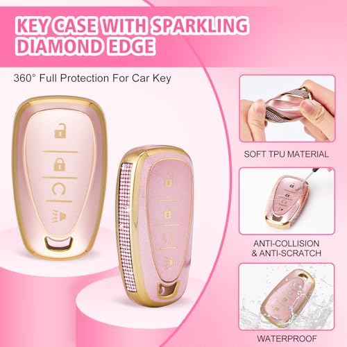 Rislobx Key Fob Cover Fit for Chevy Key, Car Key Case Protector - Image 5