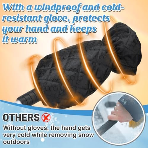 Acostop Snow Brush & Ice Scraper - Image 3