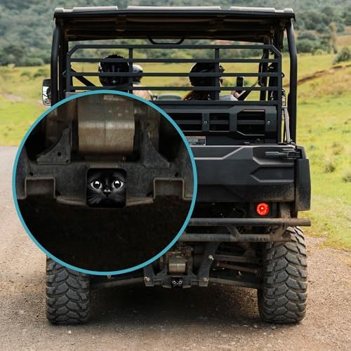 Hitch Cover Elegant Black Cat Eyes Square Towing Hitch Covers 2” Heavy Duty - Image 5