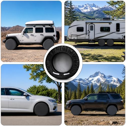 Tire Covers 4 Pack, Fit 27-29 Inch Tire Diameter - Image 7