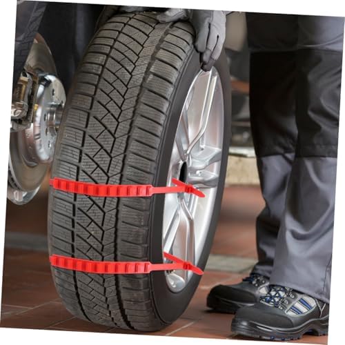 15pcs Tire Anti Skid Ties for Wheel, Nylon Snow Chain Set - Image 7