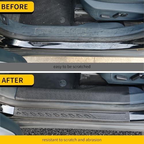 Door Sill Protector for 2022-2025 2026 Ford Maverick Accessories - Image 2