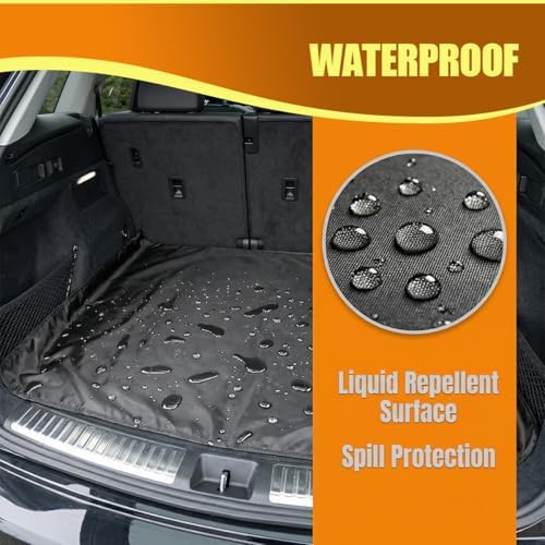 Cargo Mat Liner for SUV, Universal All-Weather Vehicle Rear Cargo Cover - Image 4