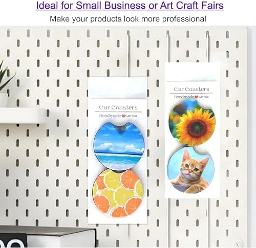 100Sets Sublimation Car Coaster Packaging - Image 5