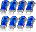 Mudder 8 Pack Hand Crank Flashlight 3 LED No Battery Torch by Mudder