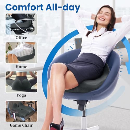CushZone Extra Large Seat Cushion, Sciatica Support - Image 6