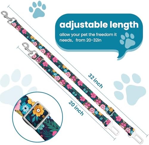Adjustable pet cat and Dog car seat Belt，The Lanyard is Flexible and Adjustable - Image 2