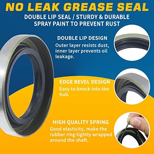 2Sets Trailer Hub L44649 Bearings Kits - Image 5