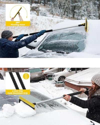 helloleiboo 2025 Extra Long 55.7" Ice Scrapers - Image 4