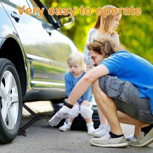2 Pack 2T Scissor Jack for Car - Image 7
