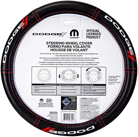 Plasticolor 006694R01 Dodge // Deluxe High Contrast Stitching Steering Wheel - Image 2