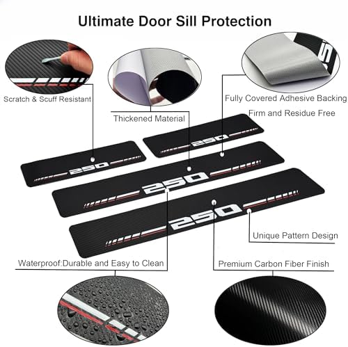 Car Door Sill Protectors Compatible - Image 3