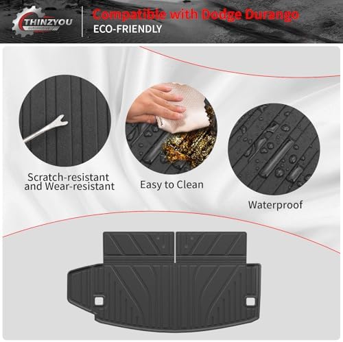 3rd Row Backrest Mats & Trunk Mat - Image 4