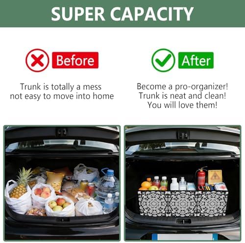 Trunk Organizer Collapsible Car Organizer - Image 4