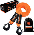 2"x20ft Tow Strap with Hooks 20, 000lb Heavy Duty Recovery Tow Strap by YUNPEAK