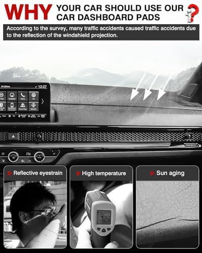 Autorder Dashboard Cover Mat for 2023 2024 2025 2026 Honda CR-V CRV Accessories - Image 2