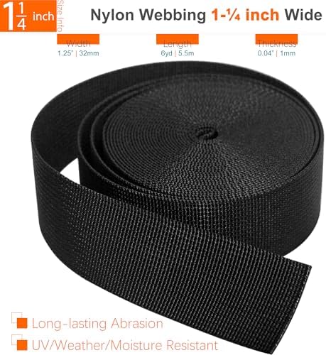 Nylon Straps 1-1/4 inch Wide - Image 3