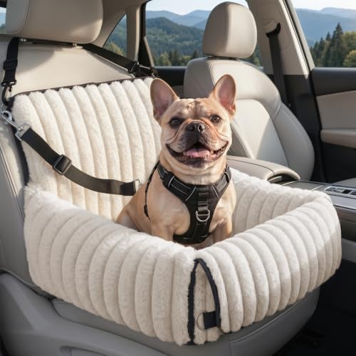 MIXJOY 6-in-1 Dog Car Seat for Small/Medium Dogs up to 23 lbs by MIXJOY