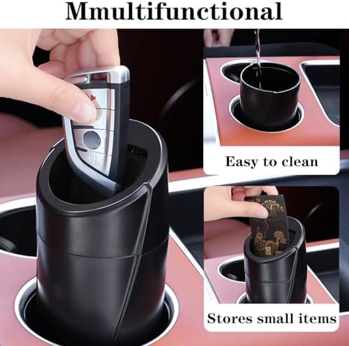 Car Trash Can Bin with Lid - Image 4