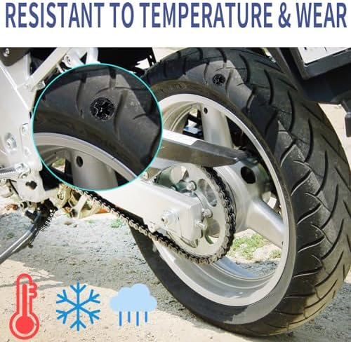 Tire Repair Nails 70PCS, Rubber Screw in Tyre Repair Screws Plugs Flat Tire Fix - Image 5
