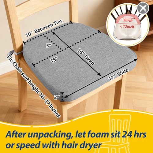 AAAAAcessories Chair Cushions for Dining Chairs - Image 2