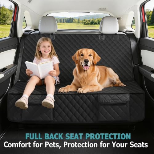 Bark Lover Deluxe More Durable Waterproof Backseat Protector, High Heat - Image 5