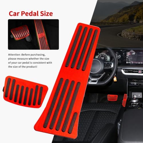Aluminum Alloy Pedals Cover for TDOFYHK TDOFYH5 2020 2021 2022 2023 2024 2025 - Image 3