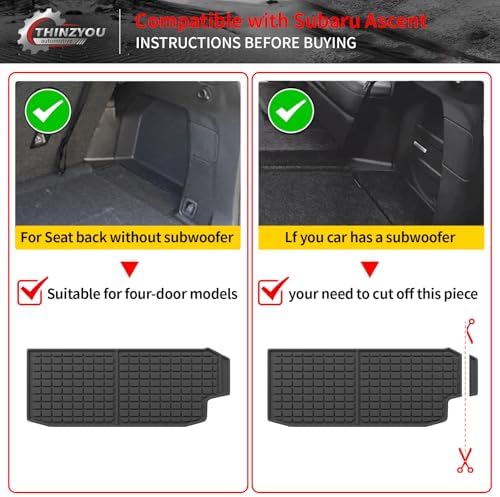 Cargo Mat & 3rd Row Backrest Mats - Image 5