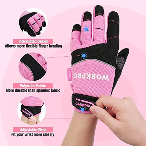 WORKPRO Safety Work Gloves, Mechanic Working Gloves - Image 4