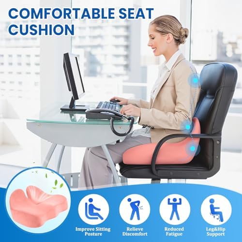 CushZone Extra Large Seat Cushion, Sciatica Support - Image 4